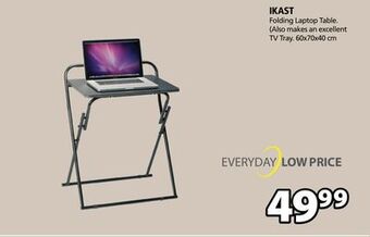JYSK Ikast folding laptop table offer