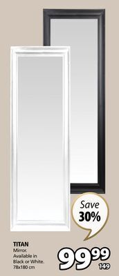 JYSK Titan mirror offer