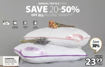 JYSK Lavender / rose offer