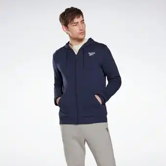 Reebok Reebok identity fleece zip-up hooded jacket offer