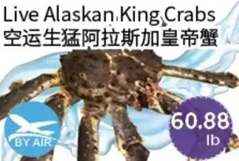 FreshWay Foodmart Live Alaskan King Crabs offer