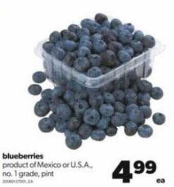 Real Canadian Superstore Blueberries offer