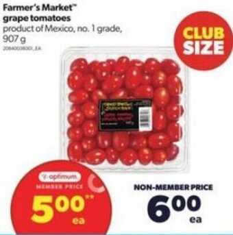 Real Canadian Superstore Farmer's Market™ Grape Tomatoes 907 g offer