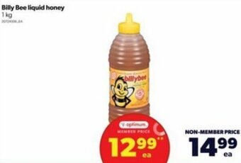 Real Canadian Superstore Billy Bee Liquid Honey 1kg offer