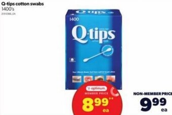 Real Canadian Superstore Q-Tips Cotton Swabs 1400's offer