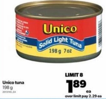 Real Canadian Superstore Unico Tuna 198 g offer