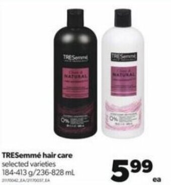 Real Canadian Superstore TreSemmé Hair Care 184-413 g/ 236-828 ml offer