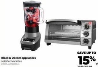 Real Canadian Superstore Black & Decker Appliances offer
