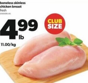 Real Canadian Superstore Boneless Skinless Chicken Breast offer