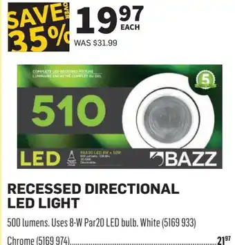 Co-op Recessed Directional Led Light offer