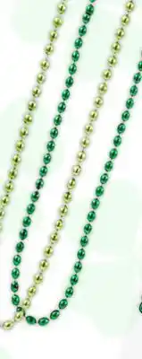 Party City St. patrick's day bead necklaces for party favours/classroom, 24-pk, green offer