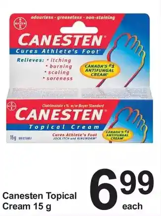 Pharmasave Canesten topical cream offer