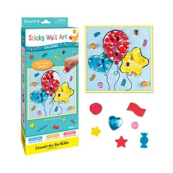 Mastermind Toys Creativity for kids sticky wall art - balloons offer