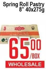 Skyland Foodmart Spring roll pastry offer