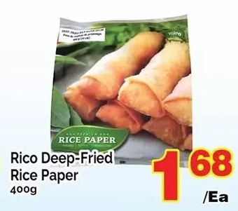 T&T Supermarket Rico deep-fried rice paper offer