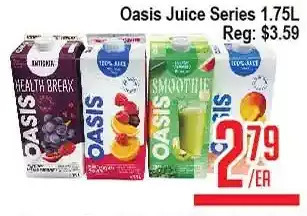 Skyland Foodmart Oasis juice series offer