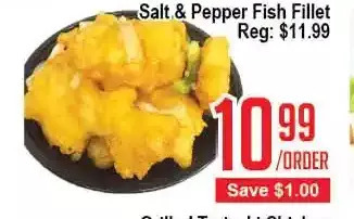 Skyland Foodmart Salt & pepper fish fillet offer