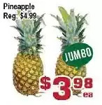 Top Food Supermarket Pineapple offer