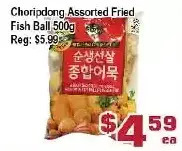 Top Food Supermarket Choropdong fried fish ball offer