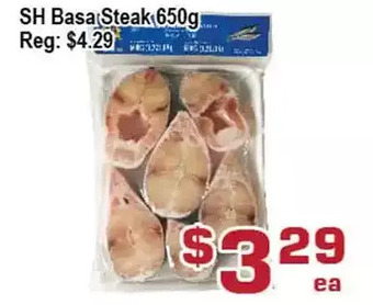 Top Food Supermarket Sh basa steak offer