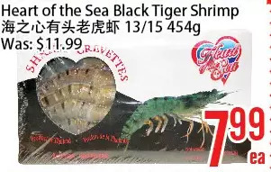 Bestco Food Mart Heart of the sea black tiger shrimp offer