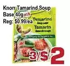 Top Food Supermarket Knorr tamarind soup base offer