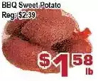 Top Food Supermarket Bbq sweet potato offer