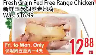 Bestco Food Mart Fresh grain fed free range chicken offer