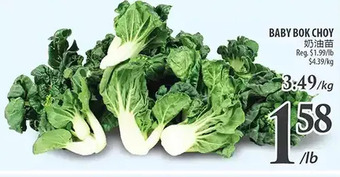 Al Premium Food Mart Baby bok choy offer