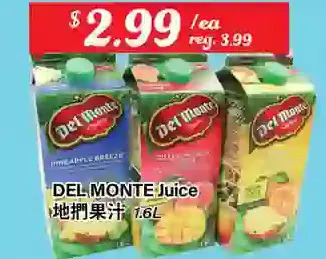 Btrust Supermarket Del monte juice offer
