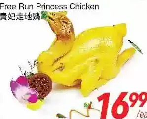 Foody World Free run princess chicken offer