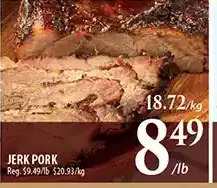 Al Premium Food Mart Jerk pork offer