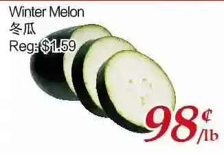 Tone Tai Supermarket Winter melon offer
