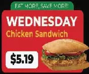 Ample Food Market Chicken sandwich offer