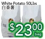 Ample Food Market White potato offer
