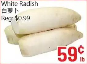 Hong Tai Supermarket White radish offer