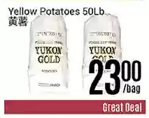 Nations Fresh Foods Yellow potatoes offer