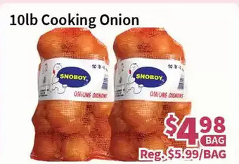 Blue Sky Supermarket 10lb cooking onion offer