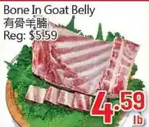Hong Tai Supermarket Bone in goat belly offer