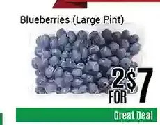 Nations Fresh Foods Blueberries offer