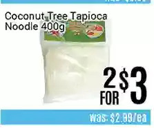 Nations Fresh Foods Coconut tree tapioca noodle offer