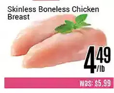 Nations Fresh Foods Skinless boneless chicken breast offer