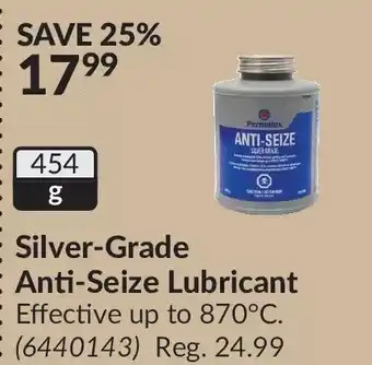 Princess Auto Permatex silver-grade anti-seize lubricant offer
