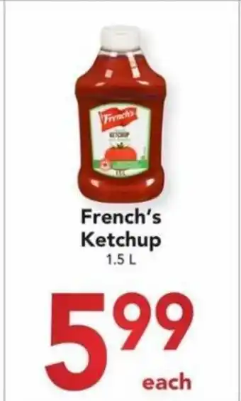 Buy-Low Foods French's ketchup 1,5 L offer