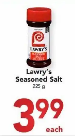 Buy-Low Foods Lawry's seasoned salt 225 g offer