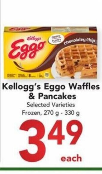 Buy-Low Foods Kellogg's eggo waffles & pancakes 270-330g offer