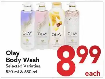 Buy-Low Foods Olay body wash 650ml offer