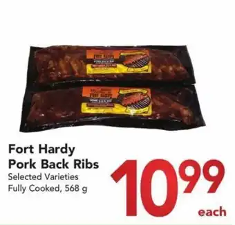 Buy-Low Foods Fort hardy pork back ribs 568g offer
