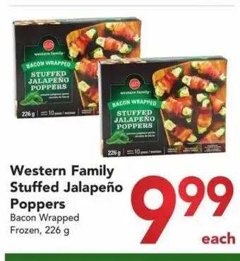 Buy-Low Foods Western family stuffed jalapeno poppers 226g offer