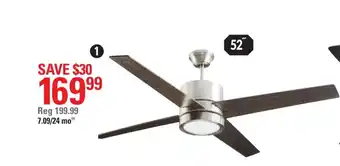 Canadian Tire Noma Quatra Ceiling Fan, BrownBlades offer